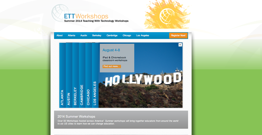 edtechteacher.org/summer  EdTechTeacher Summer 2014 (link no longer active)